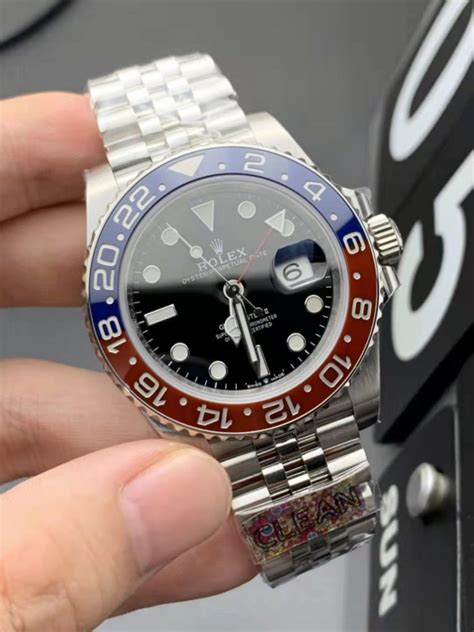 rolex gmt pepsi real vs fake|rolex pepsi uv test.